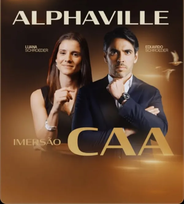 Luana e Eduardo Schroeder, preletores da Imersão CAA